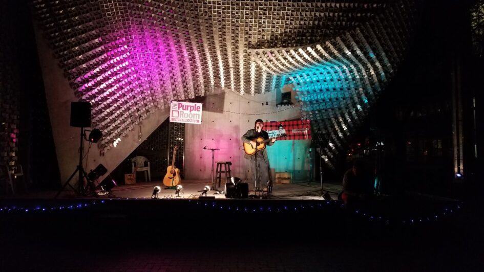 Richard Garvey at the Cube